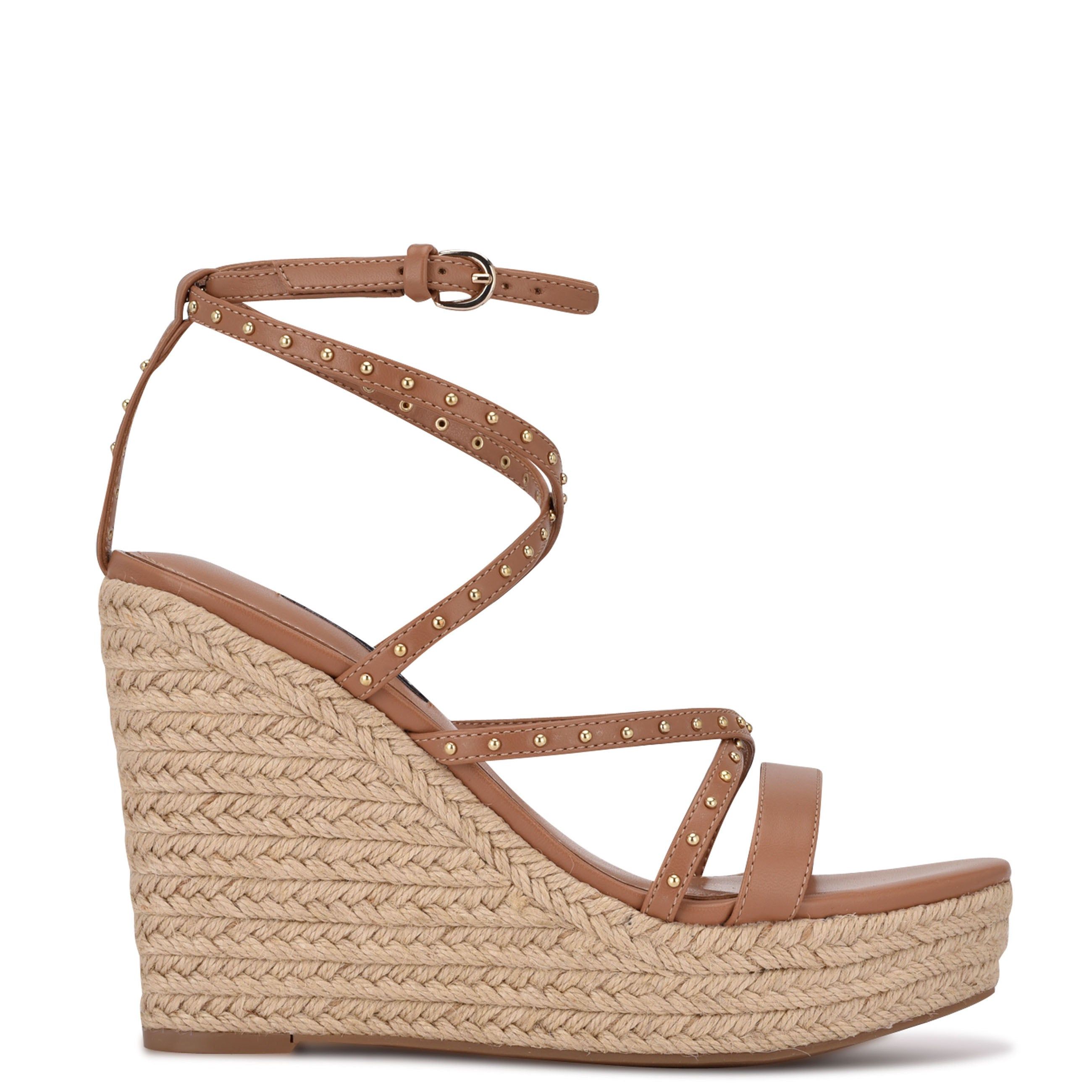 Hunda Espadrille Wedge Sandals sold by Nine West