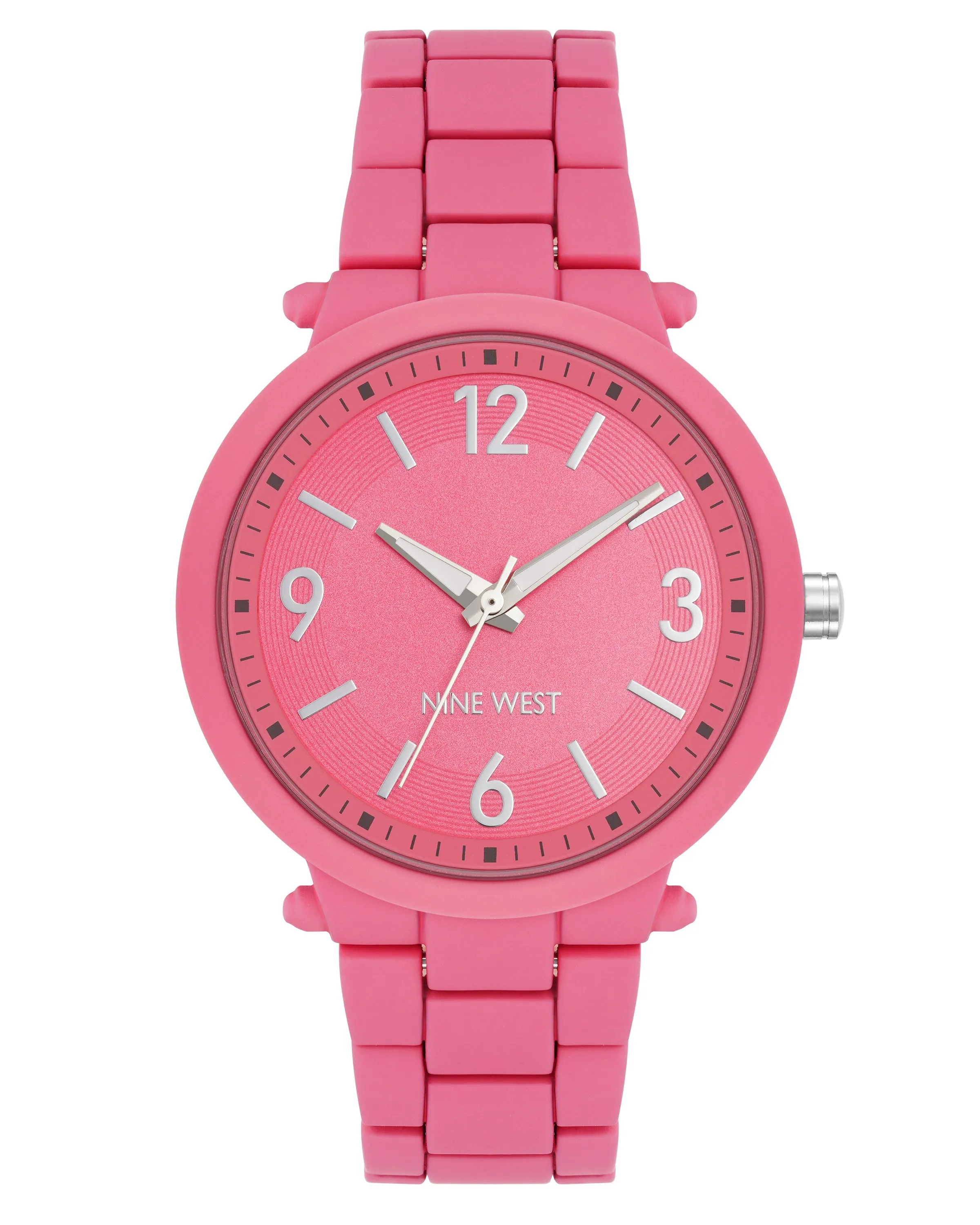 Rubberized Link Bracelet Watch sold by Nine West