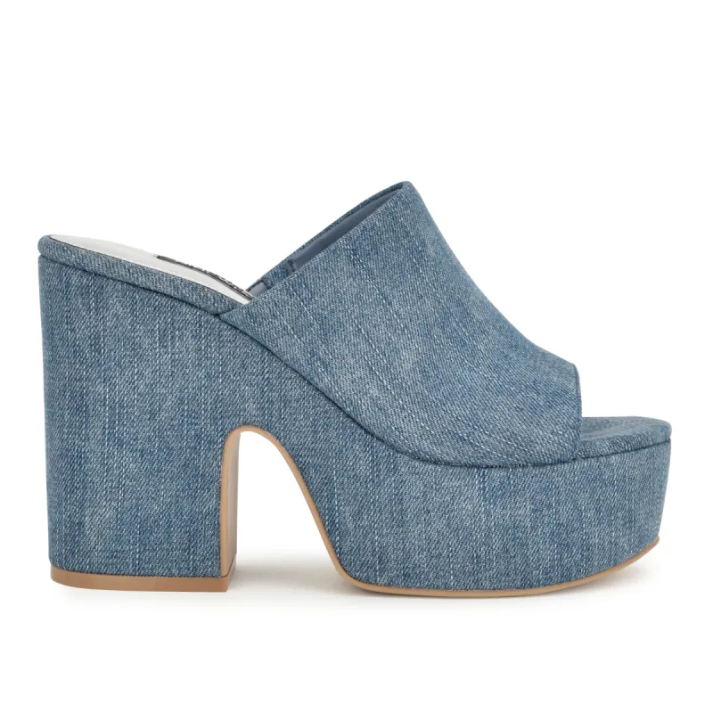 Olley Platform Slide Sandals sold by Nine West