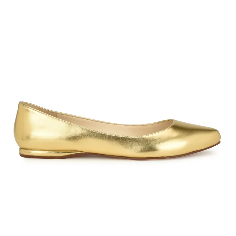 Speakup Almond Toe Flats sold by Nine West