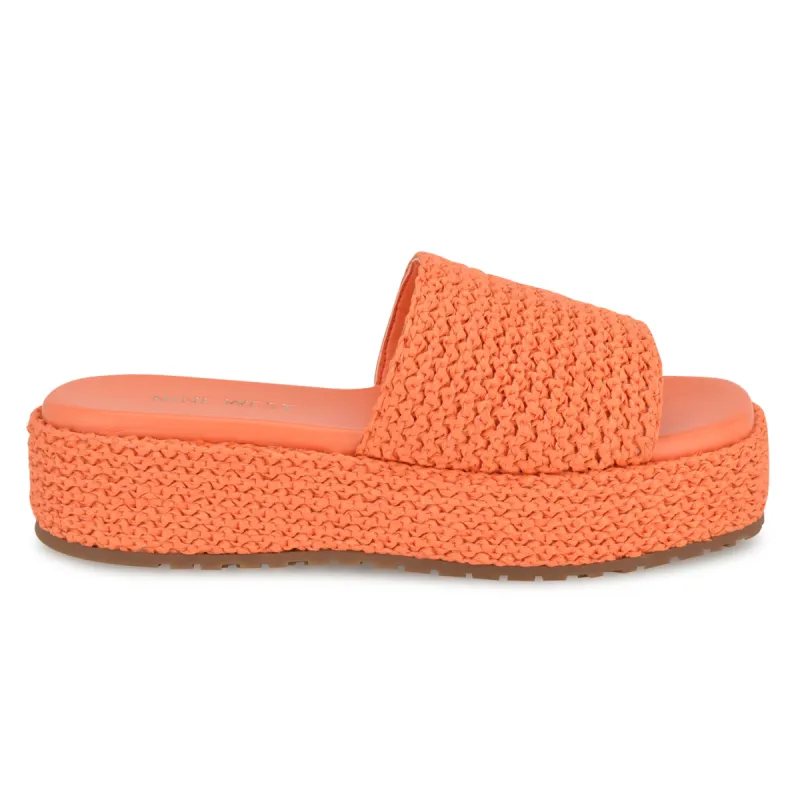 Keziah Flatform Slide Sandals sold by Nine West