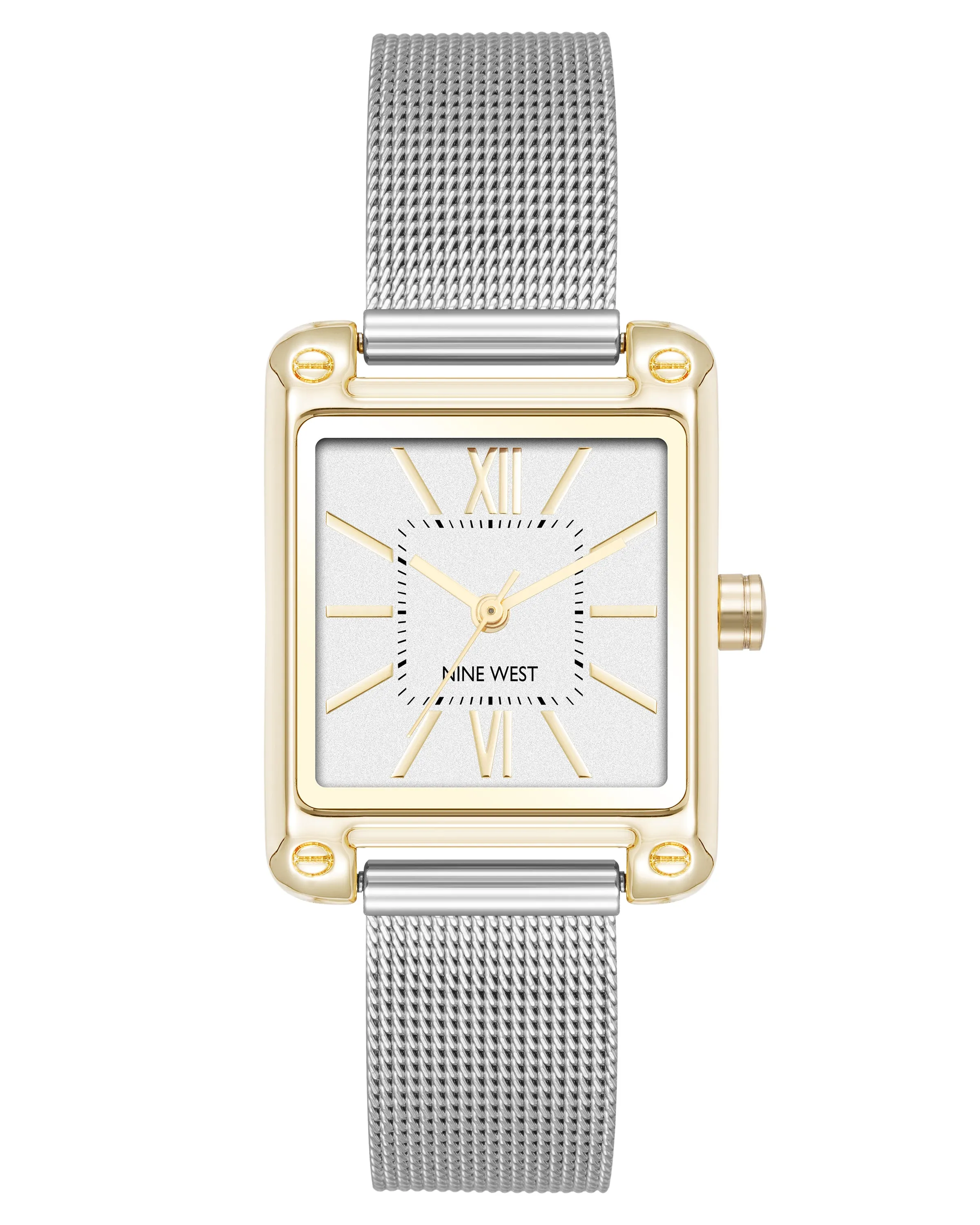 Mesh Bracelet Watch with Rectangular Case sold by Nine West
