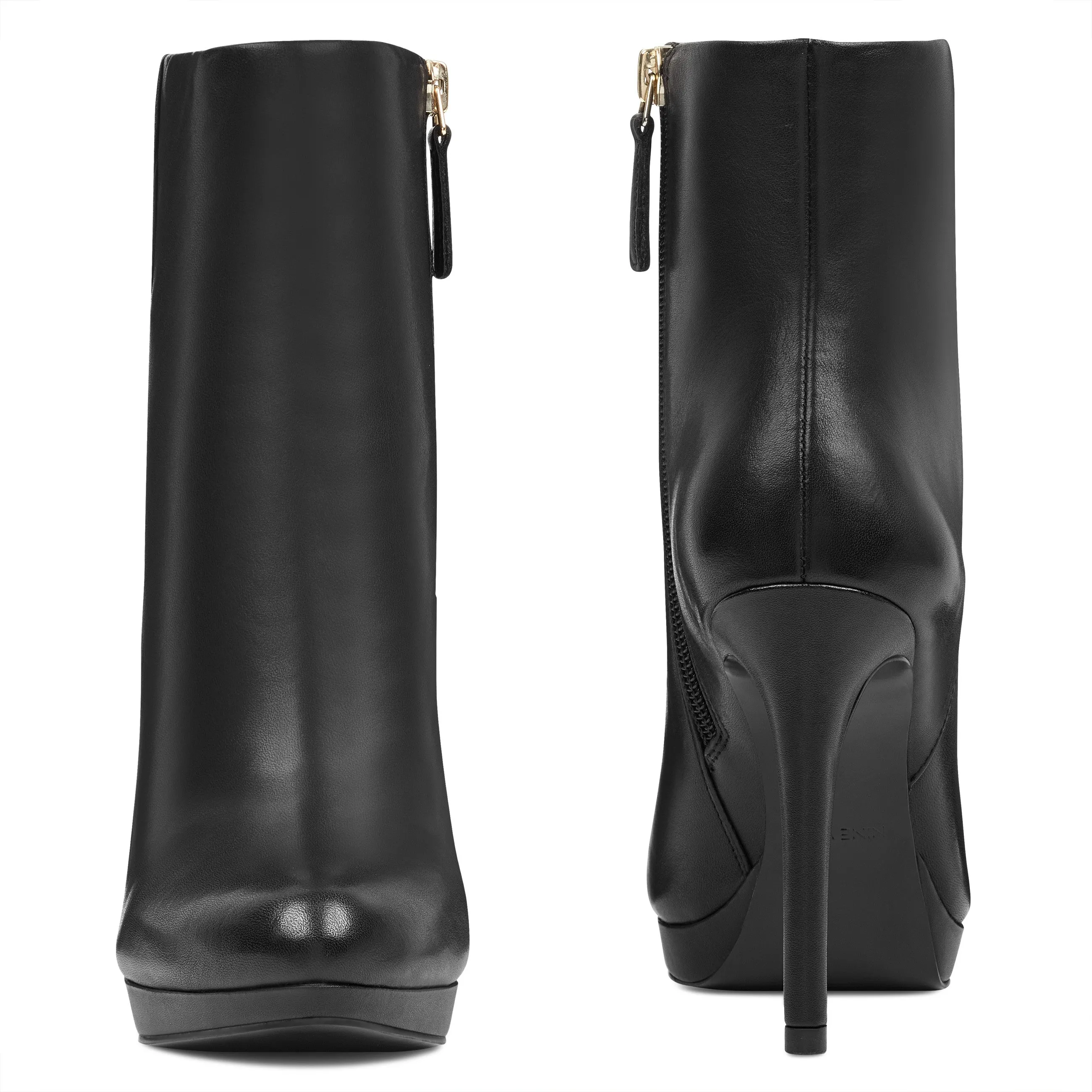Quanette Platform Leather Booties sold by Nine West product image thumbnail 5