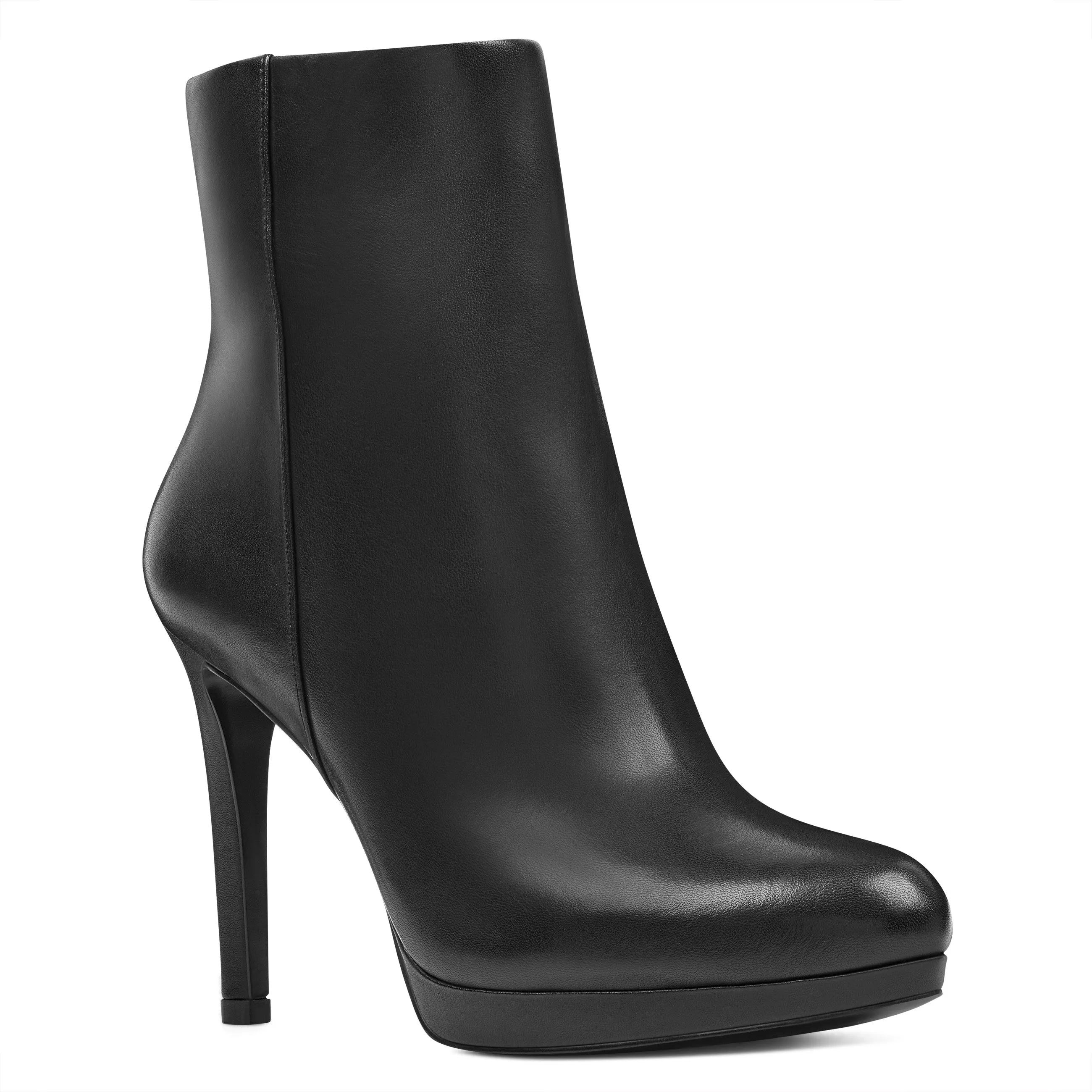 Quanette Platform Leather Booties sold by Nine West product image thumbnail 2