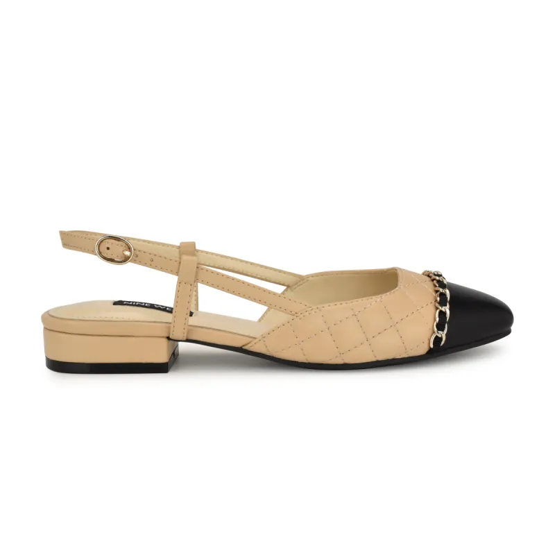 Charme Slingback Dress Flats made by Nine West