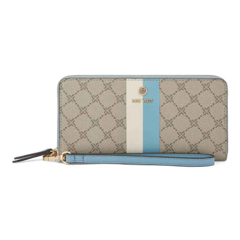 Linnette Zip Around Wallet With Wristlet sold by Nine West