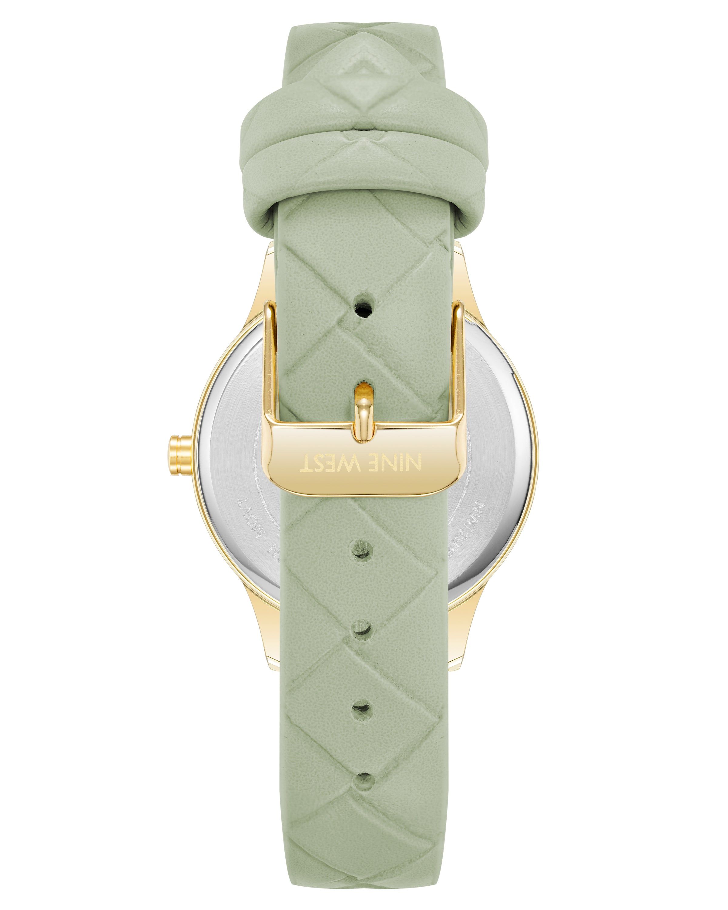 Woven Pattern Strap Watch sold by Nine West product image thumbnail 2