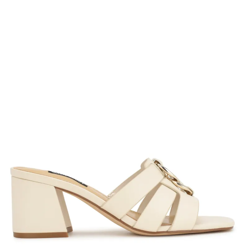 Gipper Heeled Slide Sandals sold by Nine West
