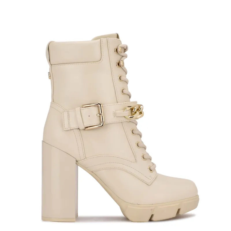 Vilage Heeled Lug Sole Booties sold by Nine West