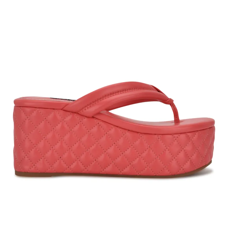 Newya Platform Thong Sandals sold by Nine West
