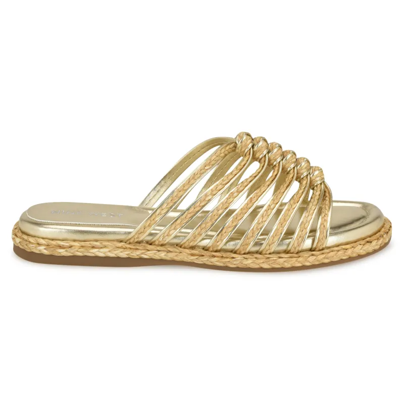 Adila Flat Espadrille Sandals sold by Nine West