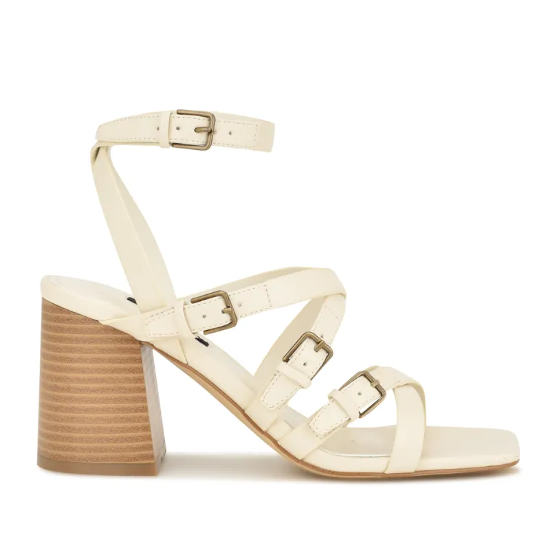 Karrly Ankle Strap Heeled Sandals sold by Nine West