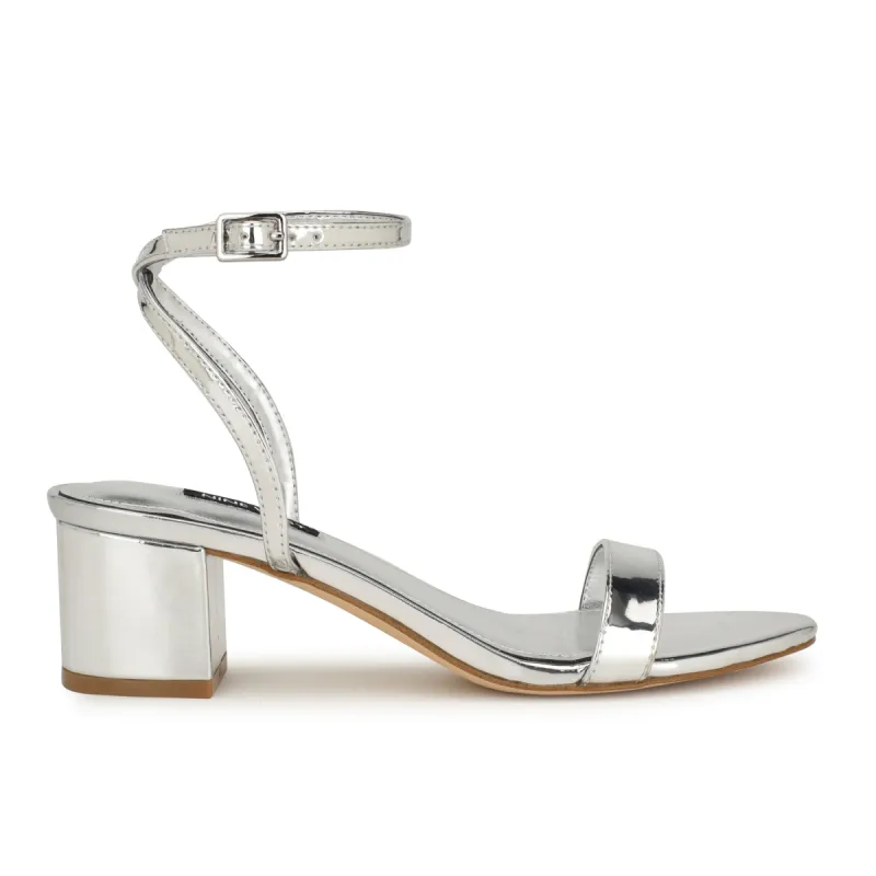 Allora Ankle Strap Block Heeled Sandals sold by Nine West
