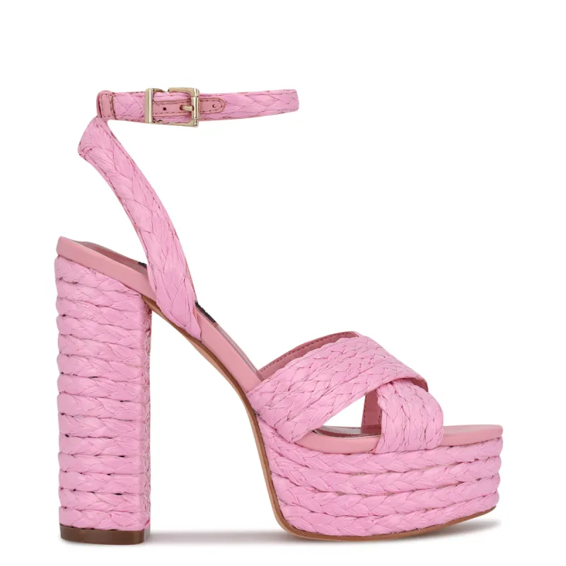 Hadyn Platform Sandals sold by Nine West