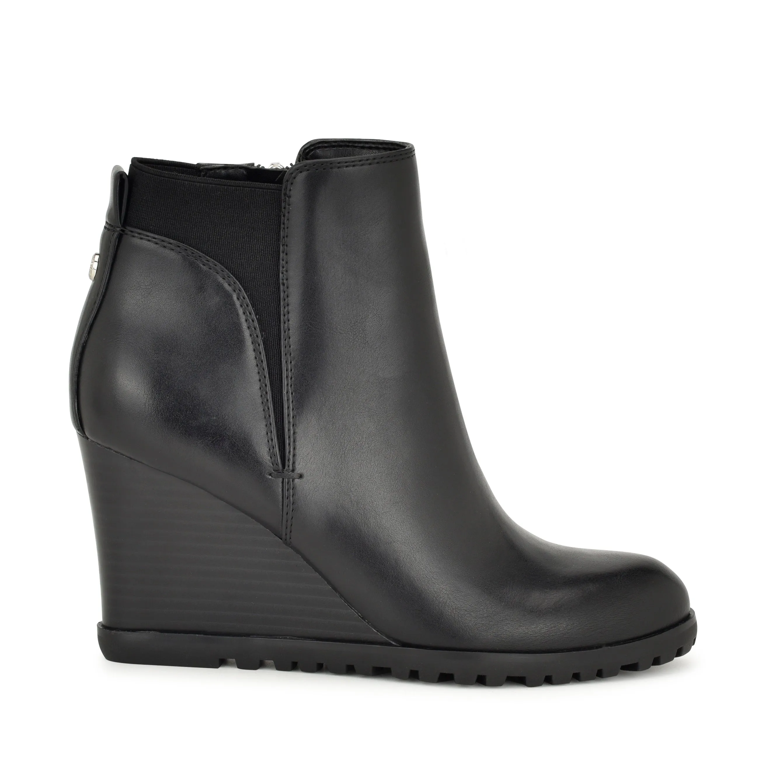 Curtis Wedge Booties sold by Nine West