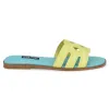 Geena Flat Slide Sandals sold by Nine West