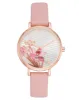 Floral Design Dial Strap Watch sold by Nine West