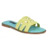 Geena Flat Slide Sandals sold by Nine West