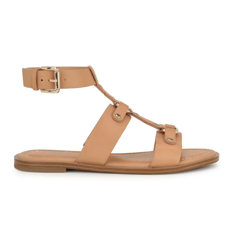 Jouise Ankle Strap Flat Sandals sold by Nine West
