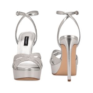Gobig Platform Sandals sold by Nine West