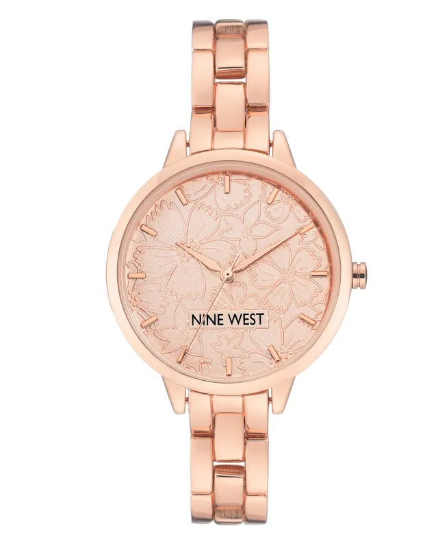 Floral Dial Bracelet Watch sold by Nine West
