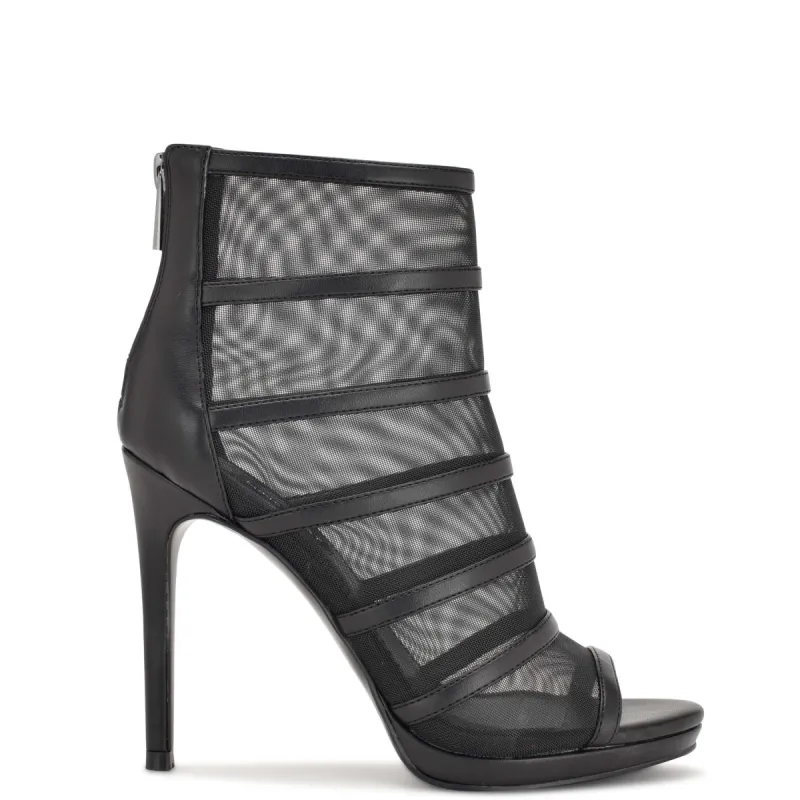 Larang Mesh Peep Toe Booties sold by Nine West