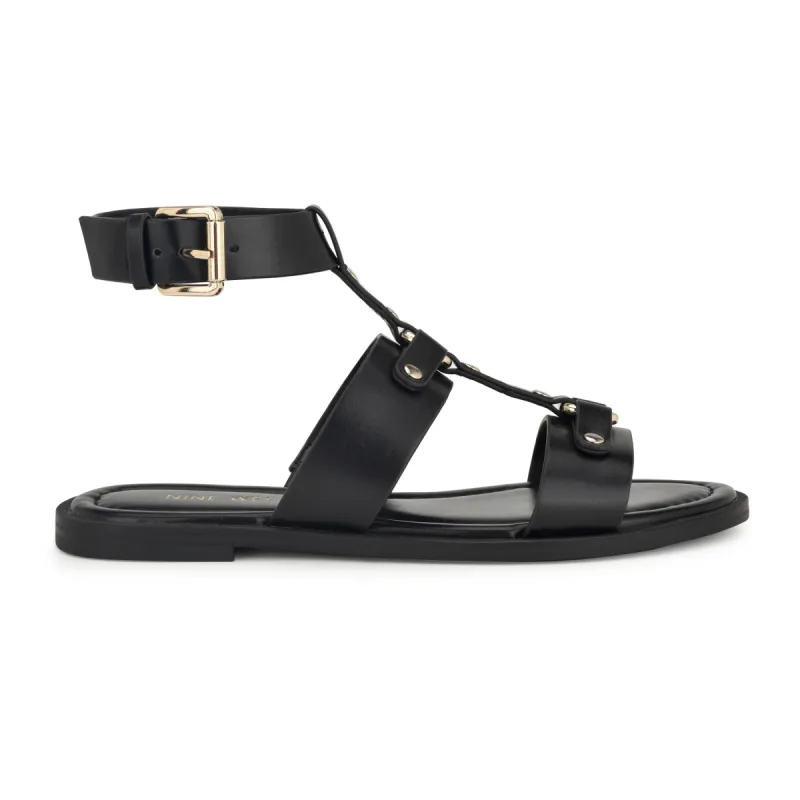 Jouise Ankle Strap Flat Sandals sold by Nine West