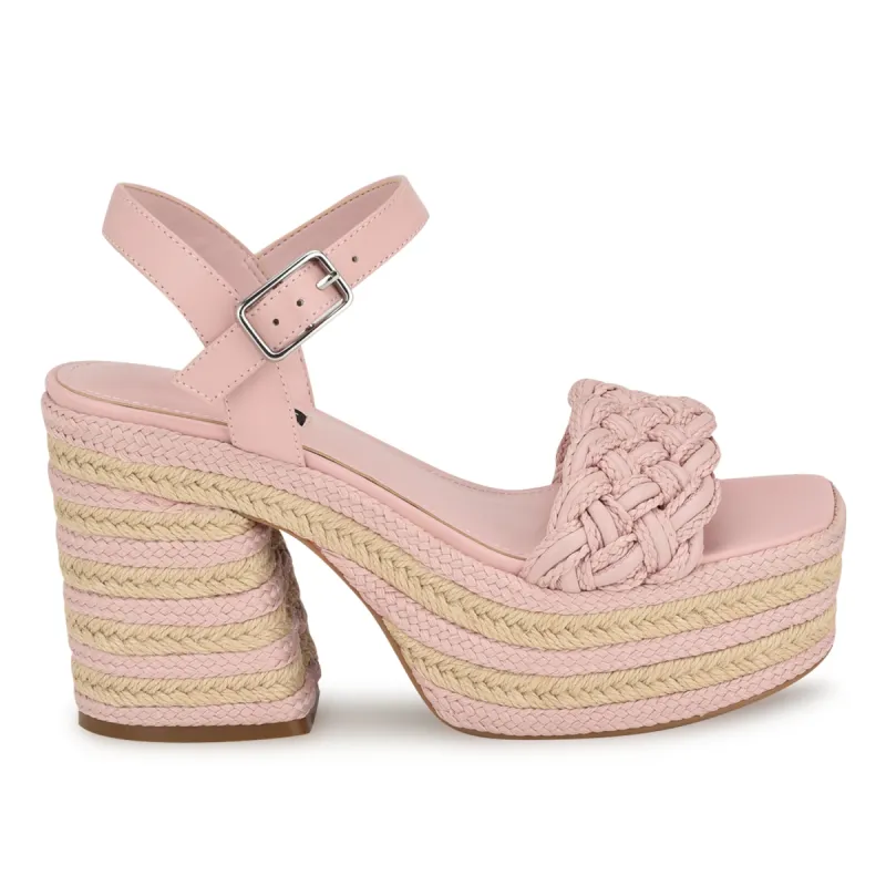 Cinka Woven Platform Sandals sold by Nine West