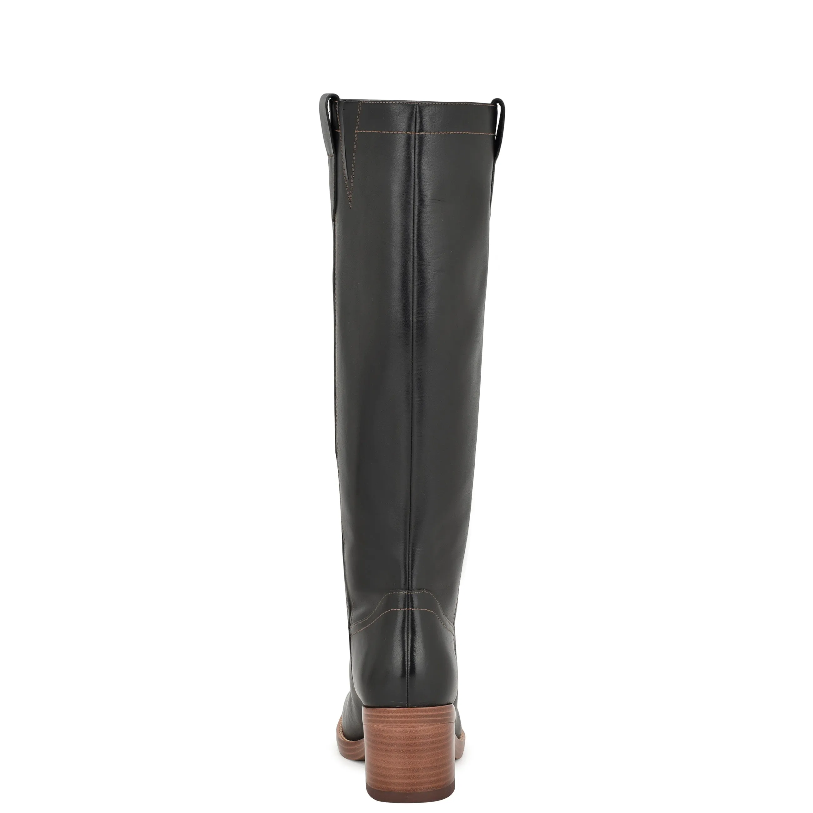 Hecee Block Heel Tailored Leather Boots sold by Nine West product image thumbnail 4