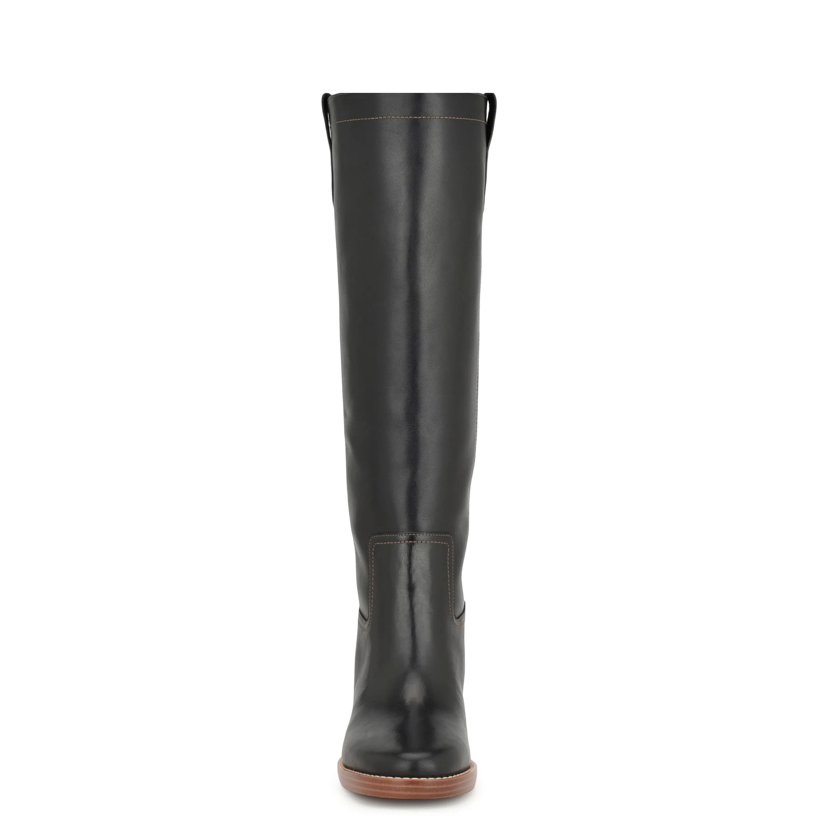 Hecee Block Heel Tailored Leather Boots sold by Nine West product image thumbnail 3