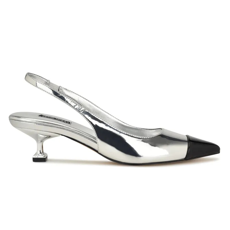 Workit Pointy Cap Toe Slingbacks sold by Nine West