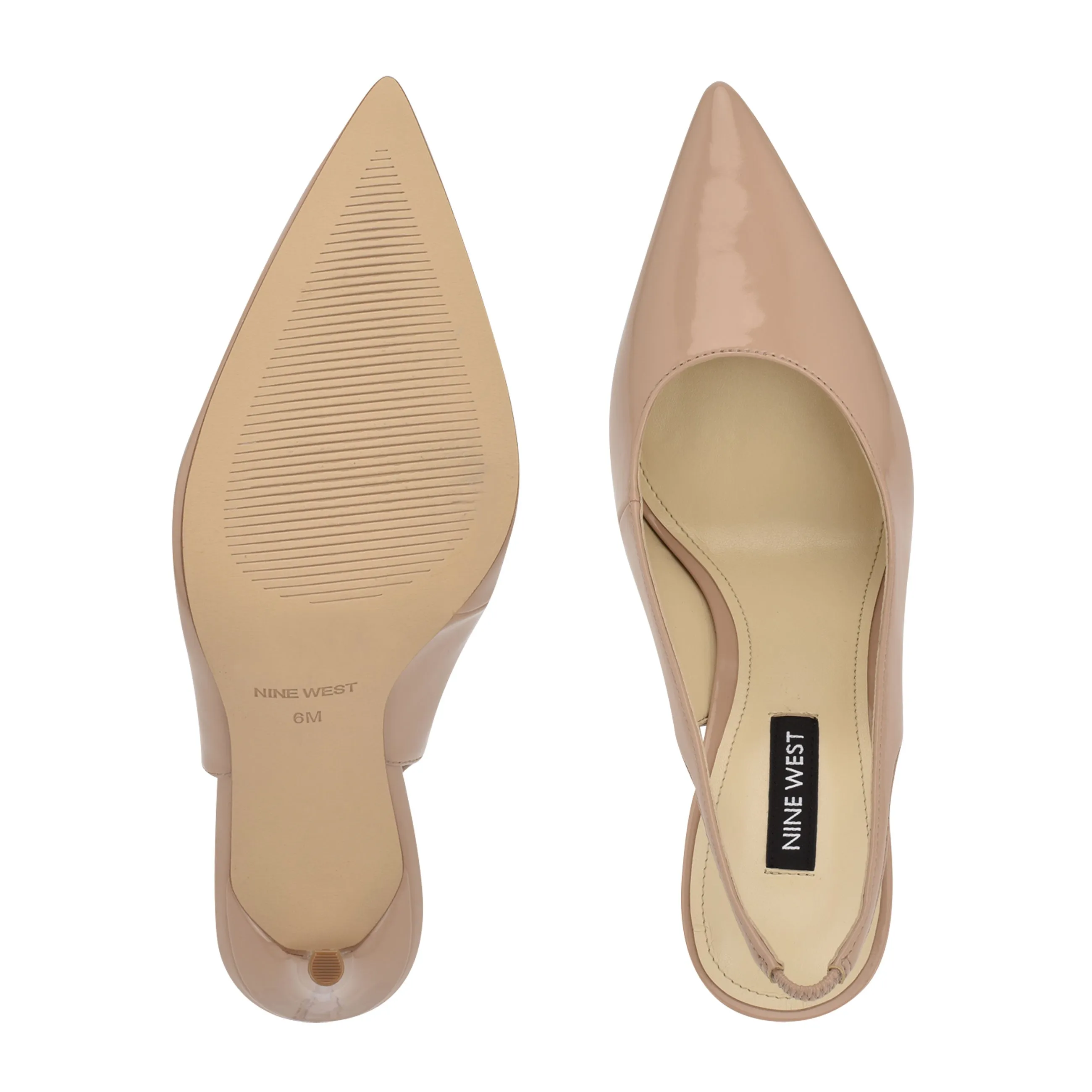 Feather Pointy Toe Slingback Pumps sold by Nine West product image thumbnail 5