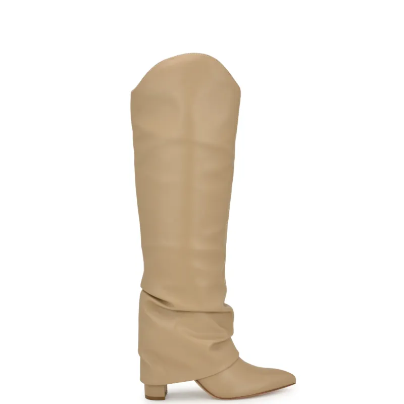 Lindey Foldover Dress Boots sold by Nine West