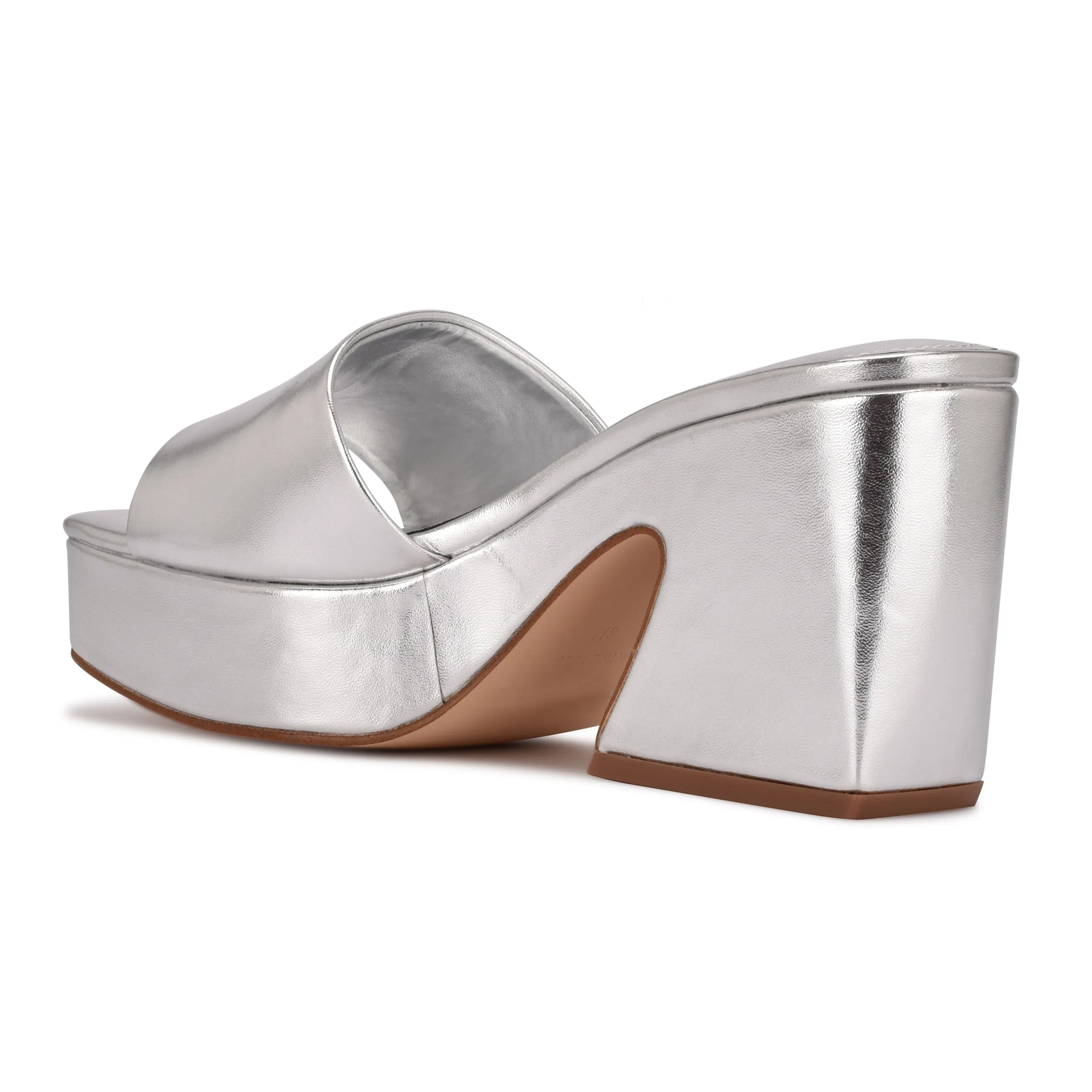 Oklee Platform Slide Sandals sold by Nine West product image thumbnail 3