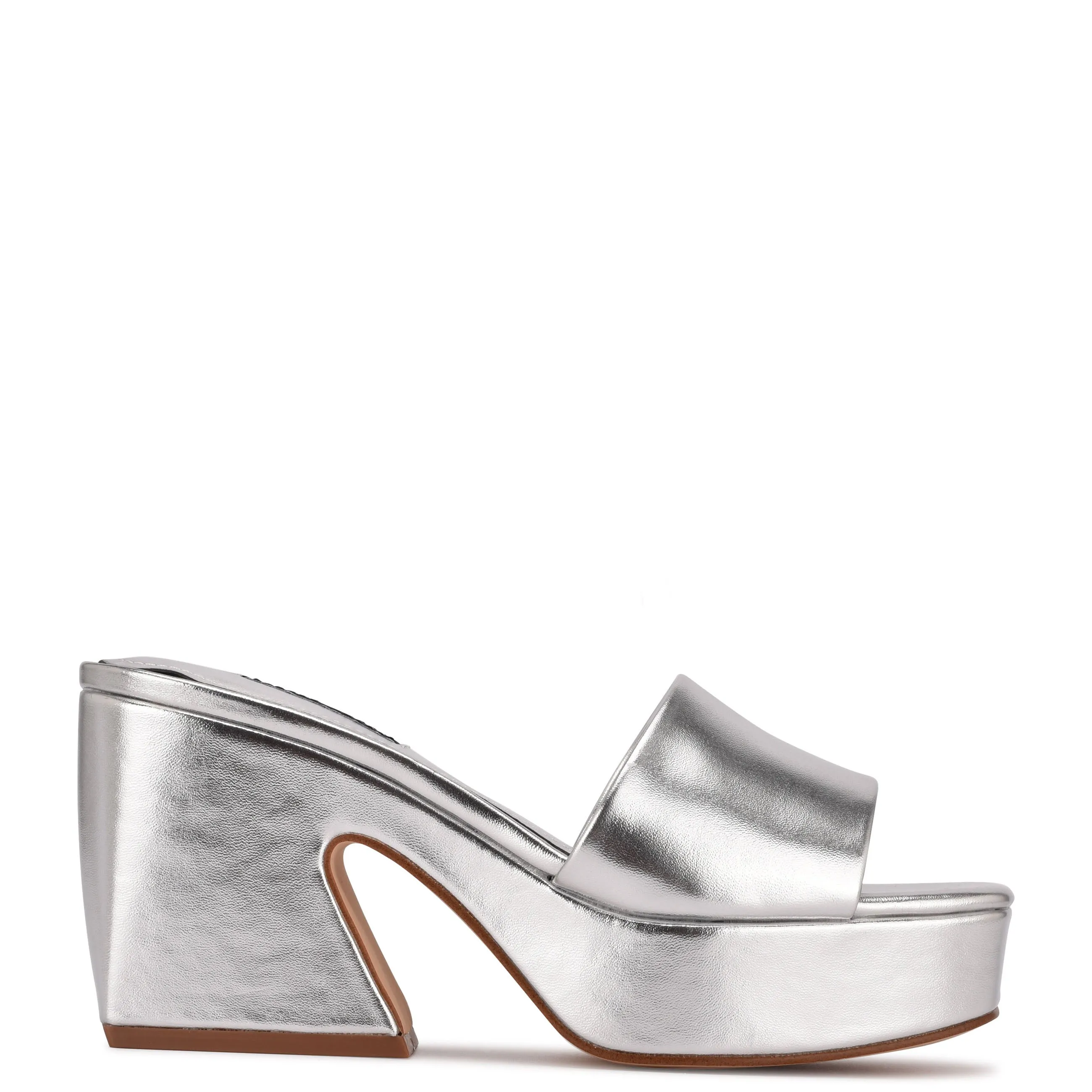 Oklee Platform Slide Sandals sold by Nine West