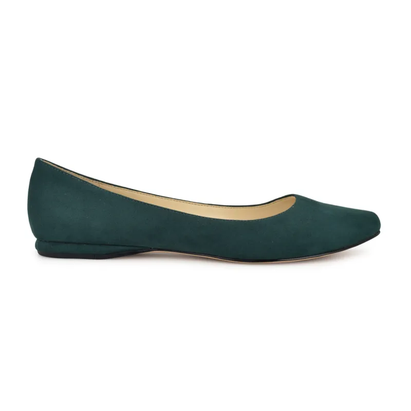 Speakup Almond Toe Flats sold by Nine West