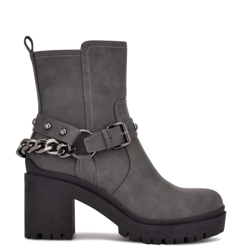 Quinda Lug Sole Booties sold by Nine West