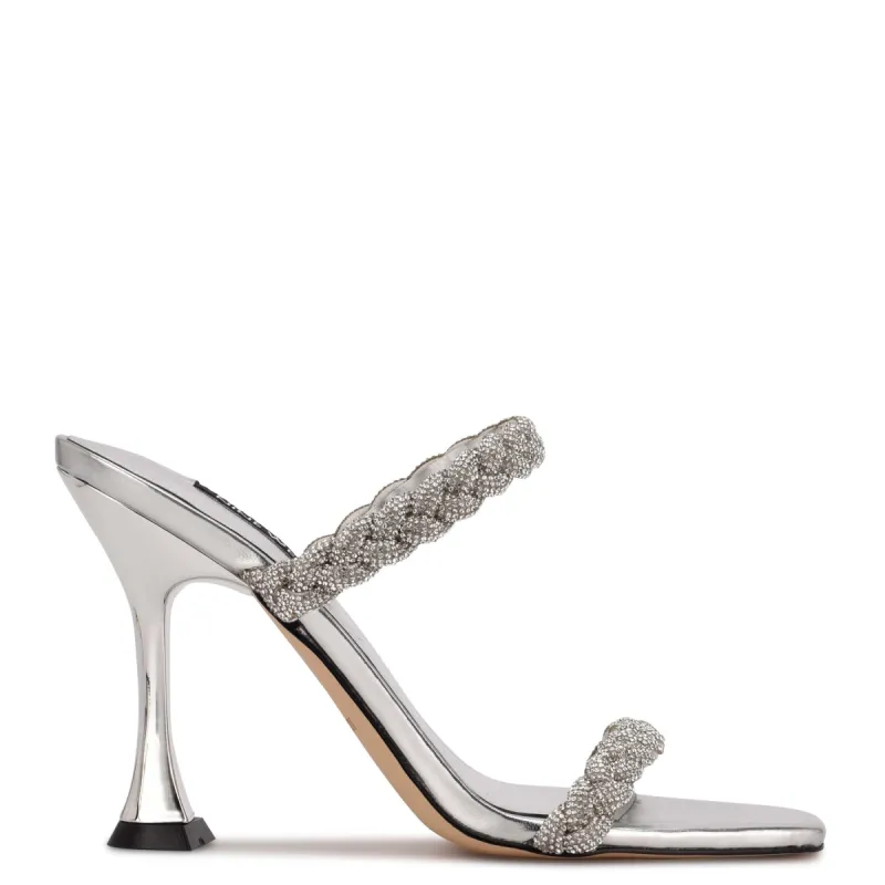 Zippy Heeled Slide Sandals sold by Nine West