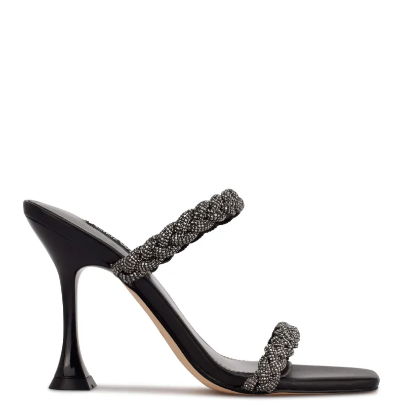 Zippy Heeled Slide Sandals sold by Nine West