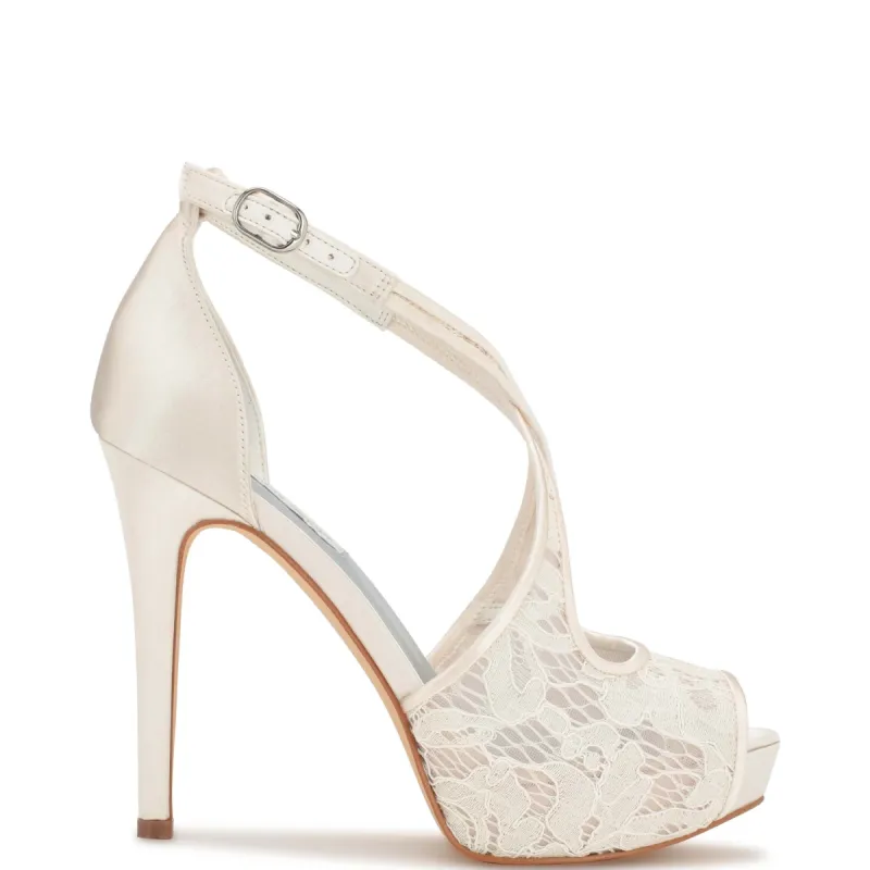 Hanya Peep Toe Platform Pumps sold by Nine West