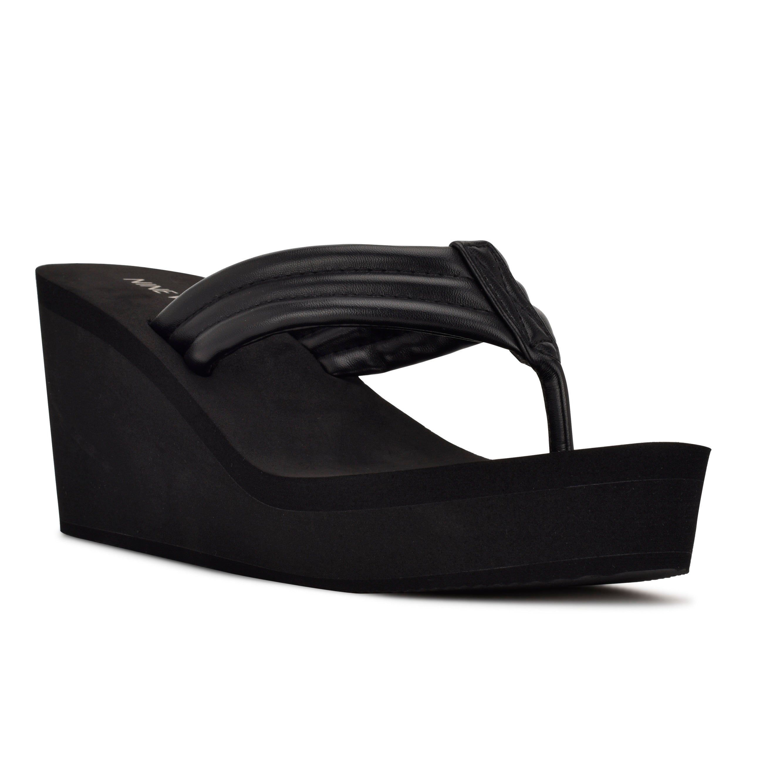 Spins Platform Wedge Thong Sandals sold by Nine West product image thumbnail 2