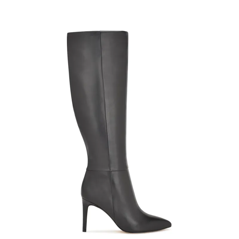 Richy Wide Calf Heeled Boots sold by Nine West