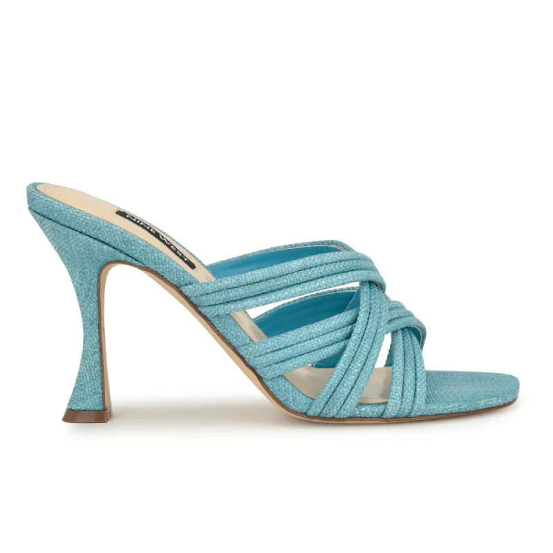 Tracee Heeled Slide Sandals sold by Nine West