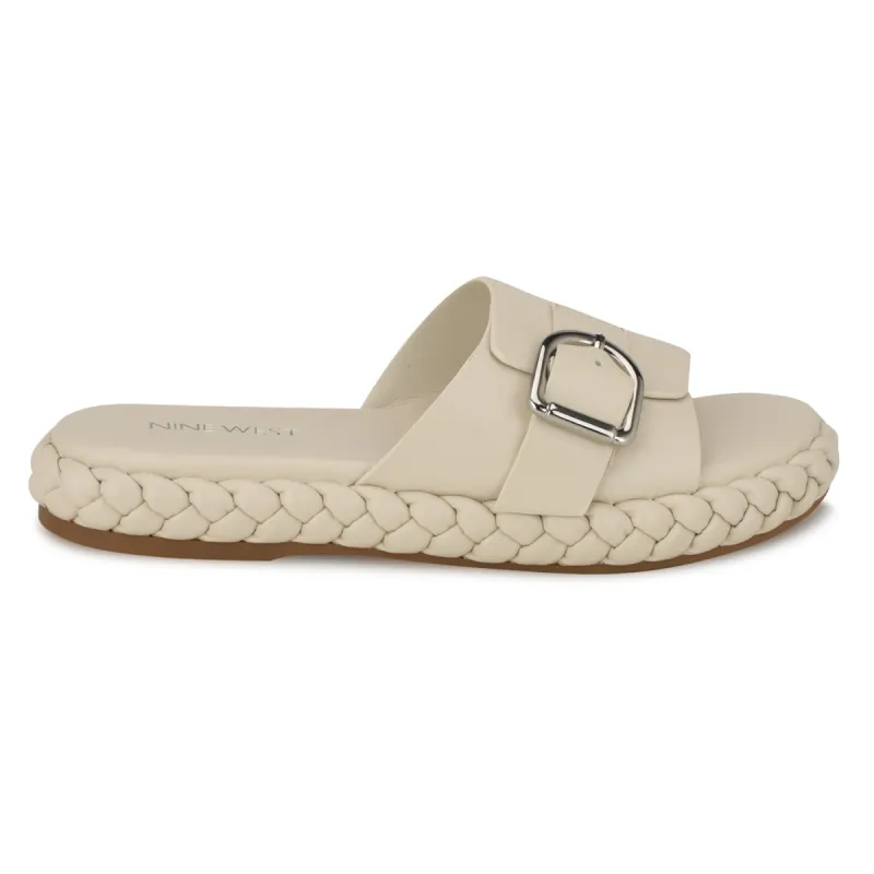 【大特価】Nine West Shantel Casual Woven サンダル Shantel Casual Woven Footbed Sandals | Parallel