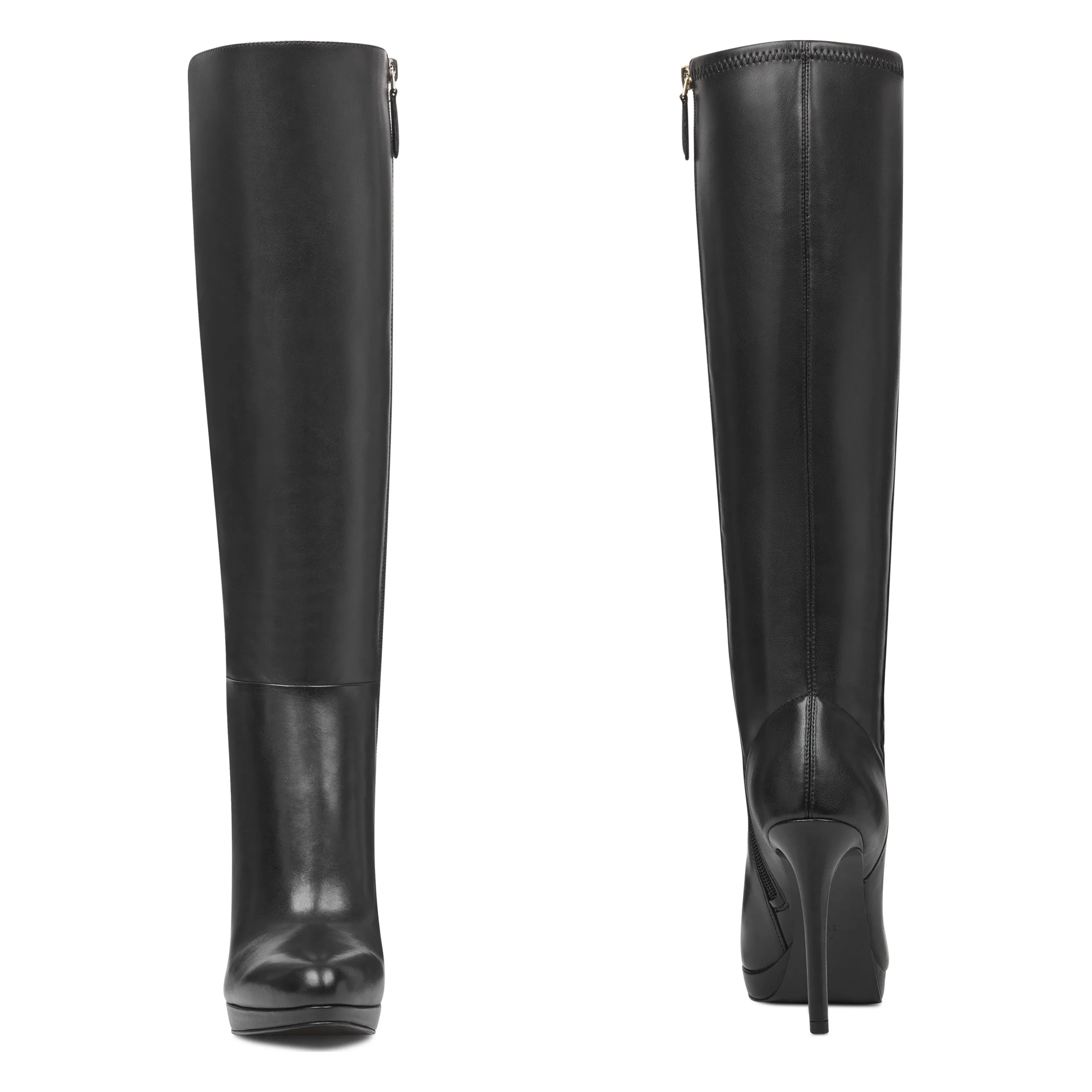 Quizme Platform Leather Boots sold by Nine West product image thumbnail 5