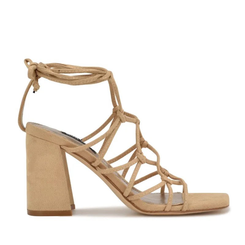 Glaven Ankle Wrap Sandals sold by Nine West
