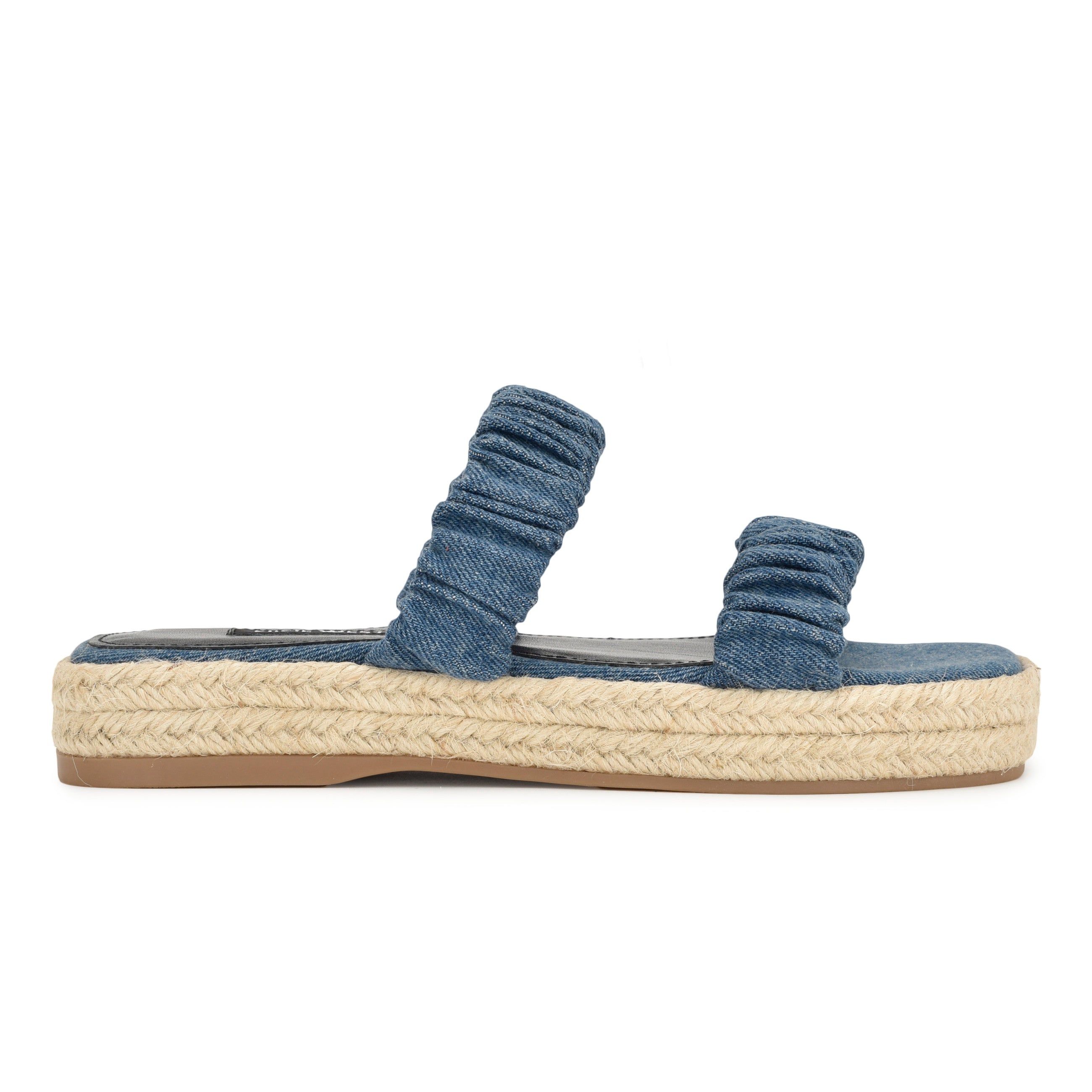 Peacock Espadrille Flat Sandals sold by Nine West