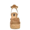 Eaden Woven Wedge Sandals sold by Nine West