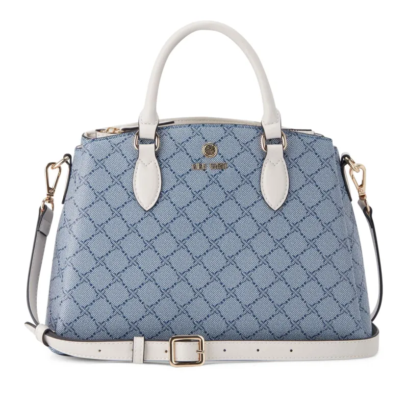 Zenith Small Triple Compartment Satchel Crossbody sold by Nine West