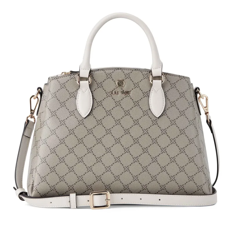 Zenith Small Triple Compartment Satchel Crossbody sold by Nine West